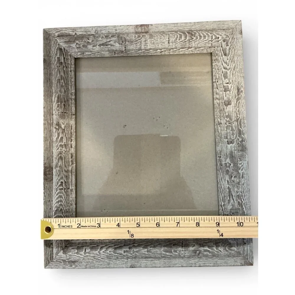 Rustic Gray Faux‎ Wooden Picture Frames 10.5